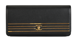 Captain Gold Clutch, Caviar, Black, 27203101 (2019), AC/B/DB, 3*